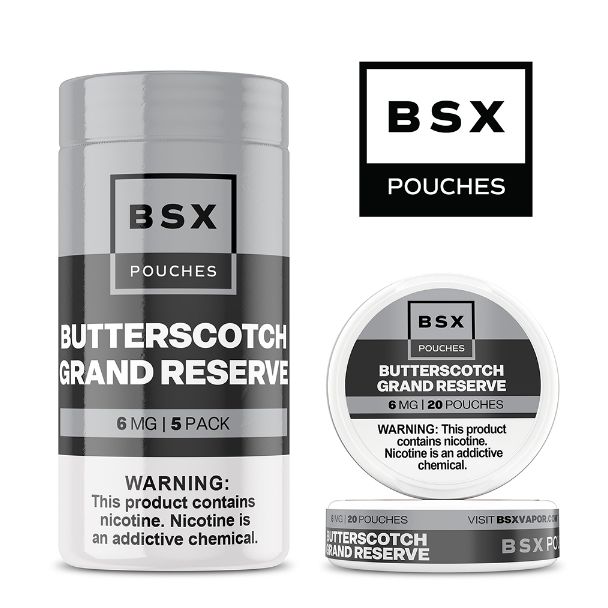 Basix Nicotine Pouches Butterscotch Grand Reserve