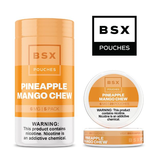 Basix Nicotine Pouches Pineapple Mango Chew
