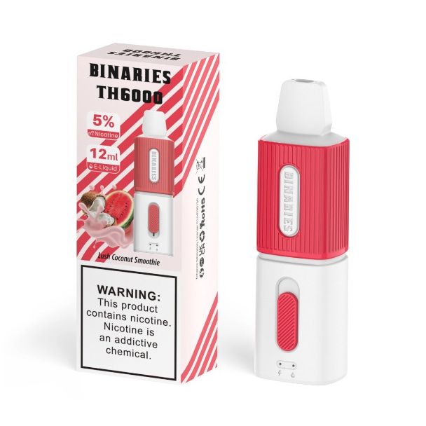 Best Deal HorizonTech Binaries Cabin TH6000 Puffs Disposable - Lush Coconut Smoothie