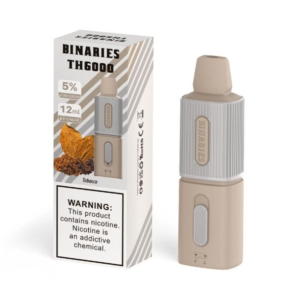 Best Deal HorizonTech Binaries Cabin TH6000 Puffs Disposable - Tobacco