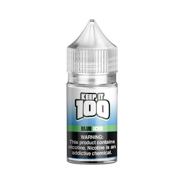Best Deal Keep It 100 Synthetic Salt Series 30mL - Blue Iced