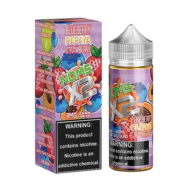 Noms X2 120mL Blueberry Papaya Strawberry Ejuices Wholesale