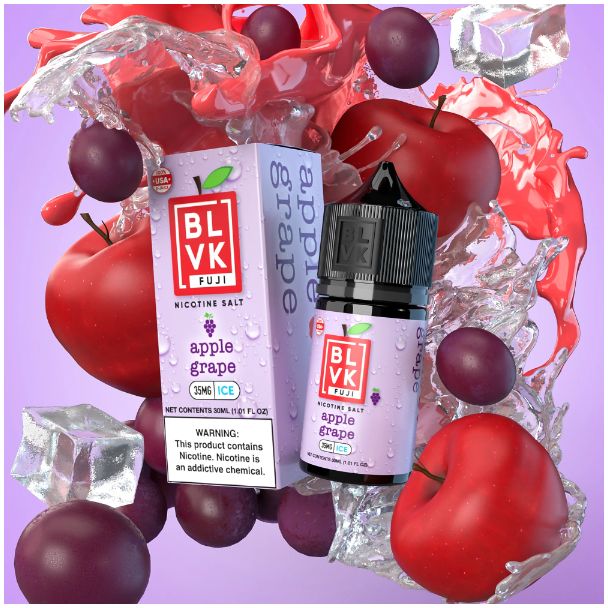 BLVK Fuji Salts 30mL Apple Grape