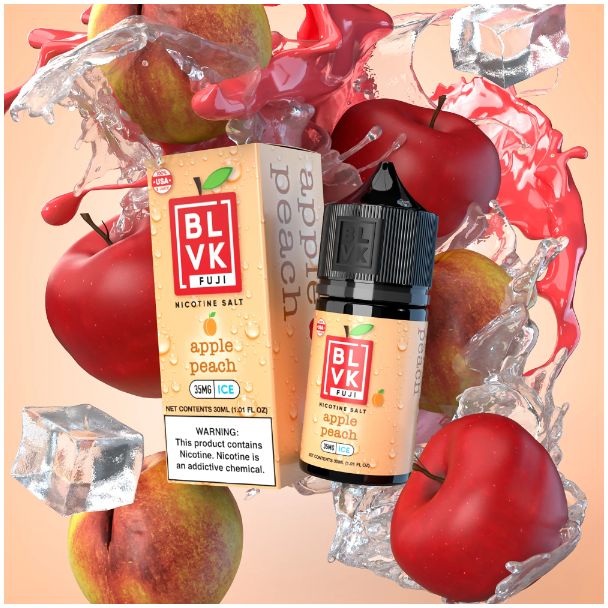 BLVK Fuji Salts 30mL Apple Peach