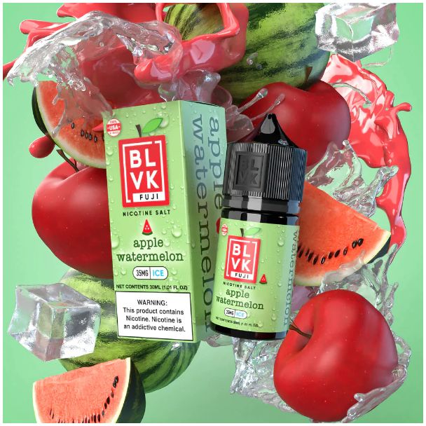 BLVK Fuji Salts 30mL Apple Watermelon