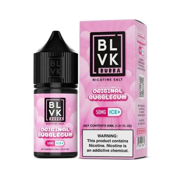 BLVK Salts 30mL Original Bubblegum