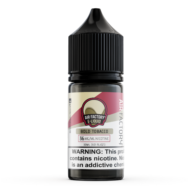 Air Factory Salt E-Liquid 18mg/36mg - Bold Tobacco