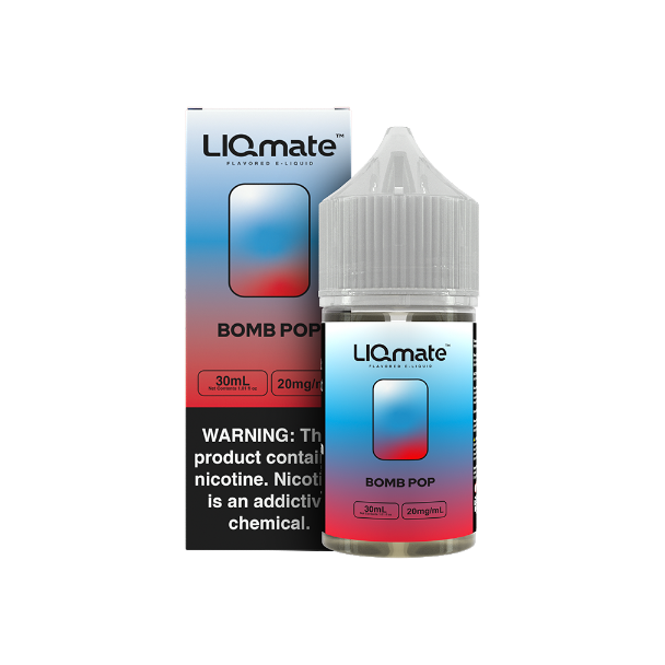 Best Deal 7Daze Liqmate Salt Series 30mL E-Liquid - Bomb Pop 20mg