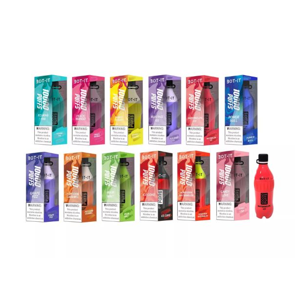 BOT-IT 10000 Puffs Disposable 5 Pack Best Flavors