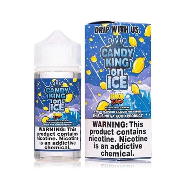 Candy King On Ice 100mL Vape Juice - Lemon Drops