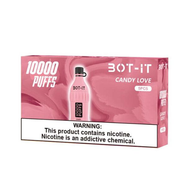 Best Deal BOT-IT 10000 Puffs Disposable 5 Pack - Candy Love