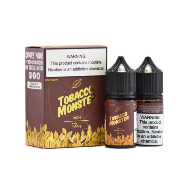 Tobacco Monster Series Salt 2x30mL - Ejuices Wholesale