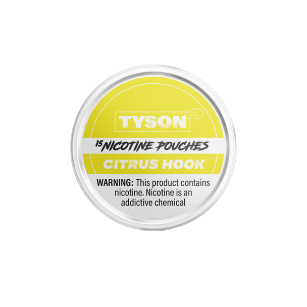 Best Deal Tyson 2.0 Nicotine Pouches-5-Pack - Citrus Hook