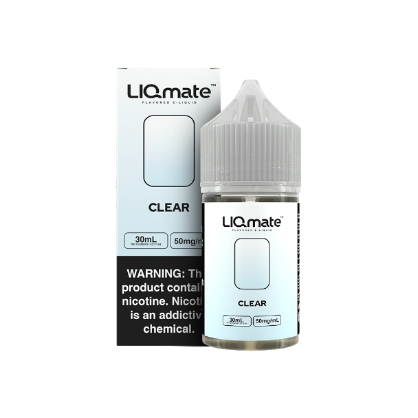 Best Deal 7Daze Liqmate Salt Series 30mL E-Liquid - Clear 50mg