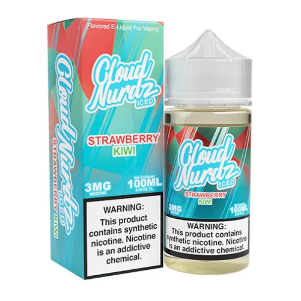 Cloud Nurdz TFN Series 100mL Strawberry Kiwi Ice