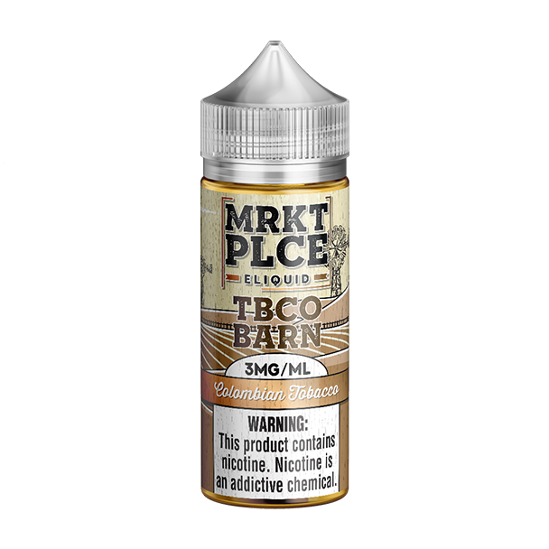 MRKT PLCE TBCO Barn Series 100mL-Colombian Tobacco