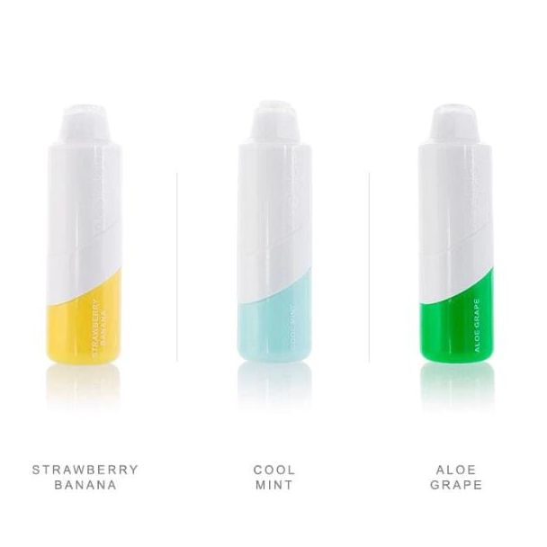 Strawberry Banana, Cool Mint & Aloe Grape Coolplay X7 TFN 4000 Puffs Disposable 10-Pack Ejuices Wholesale Deal!