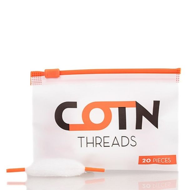 Cotton Threads Pre-Built Cotton Display of 10 Ejuices Wholesale