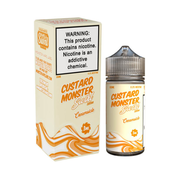 Best Deal Custard Monster Swirl Edition 100mL - Creamsicle