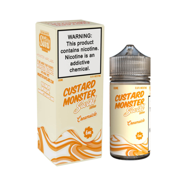 Best Deal Custard Monster Swirl Edition 100mL - Creamsicle