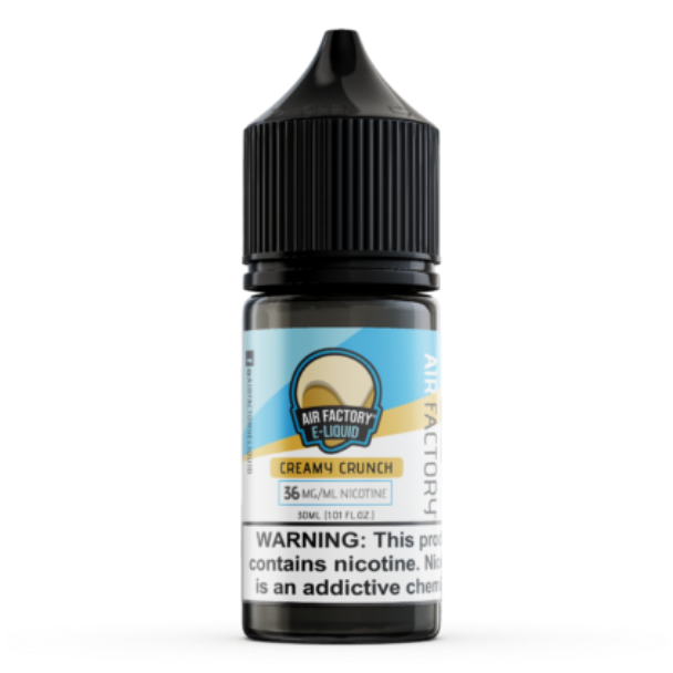 Air Factory Salt E-Liquid 18mg/36mg - Creamy Crunch