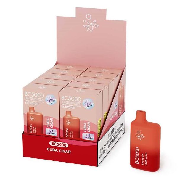 EB Designs BC5000 Disposable-10-Pack Cuba Cigar