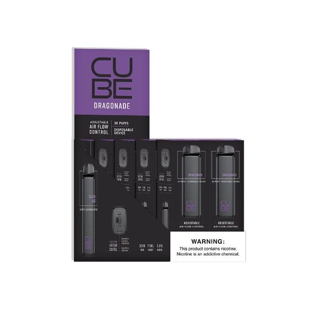 VaporTech Cube Disposable 10-Pack Dragonade