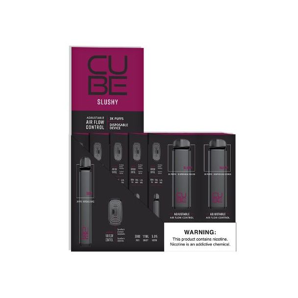 VaporTech Cube Disposable 10-Pack Slushy