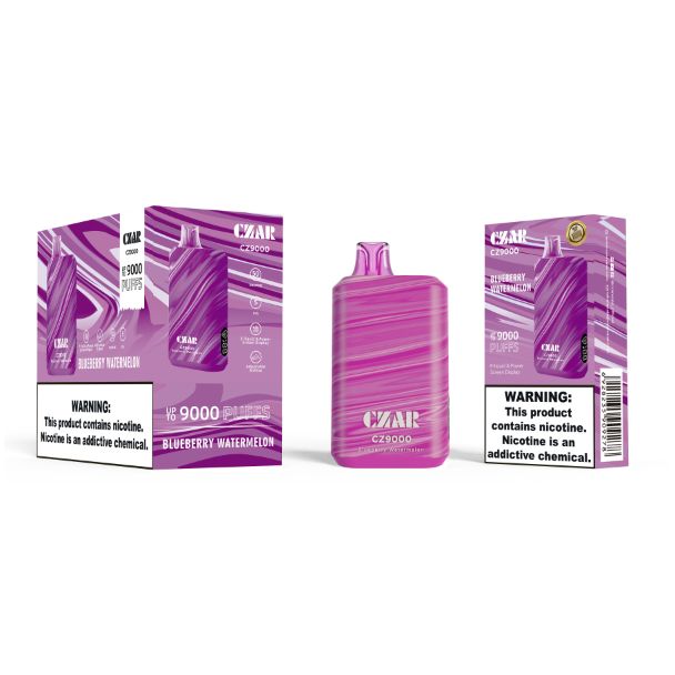 Czar CZ9000 9000 Puffs Disposable Blueberry Watermelon