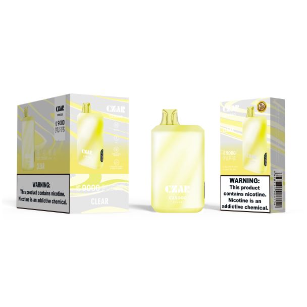Czar CZ9000 9000 Puffs Disposable Clear