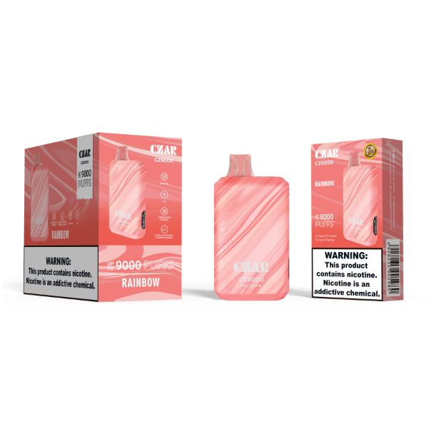 Czar CZ9000 9000 Puffs Disposable Rainbow