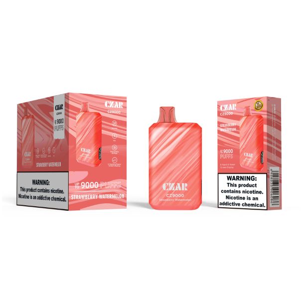 Czar CZ9000 9000 Puffs Disposable Strawberry Watermelon