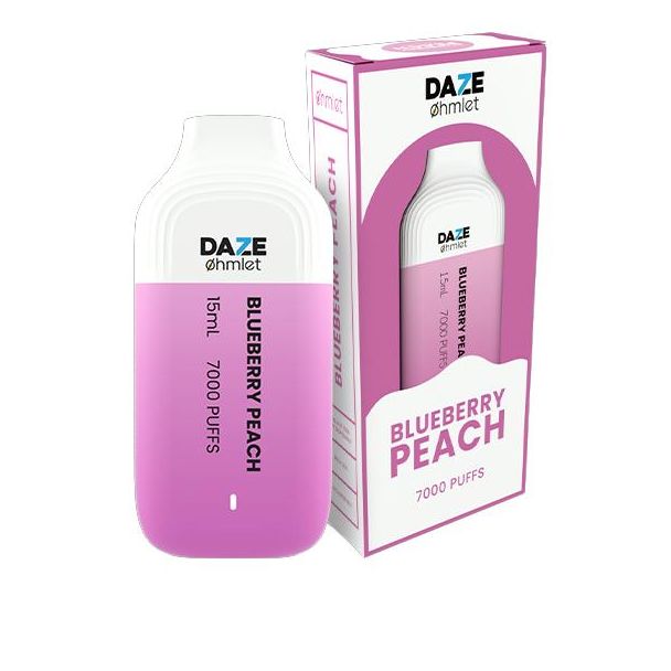 Daze Ohmlet Blueberry Peach 0mg