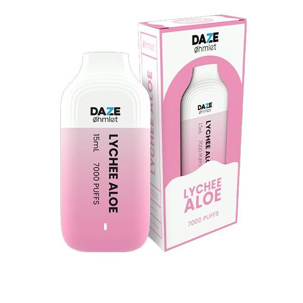 Daze-7000-Puffs- lychee aloe 0mg