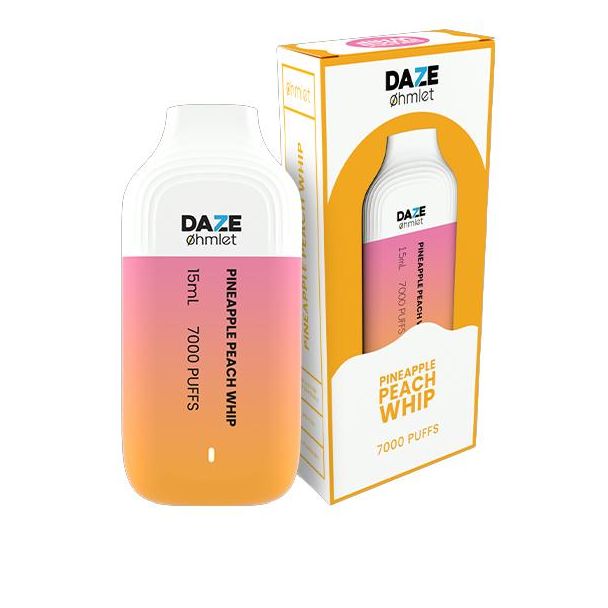 Daze-7000-Puffs- pineapple peach whip 0mg