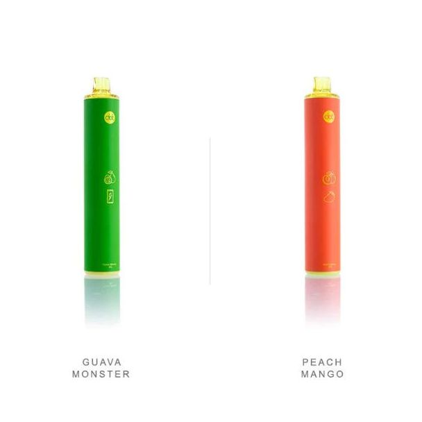 Guava Monster & Peach Mango Dotmod Dot Plus TFN 5000 Puffs Disposable 10-Pack Cheap Deal!