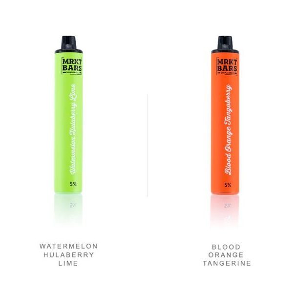 Watermelon Hulaberry Lime & Blood Orange Tangerine Dotmod x MRKT TFN 5000 Puffs Disposable 10-Pack Bulk Price