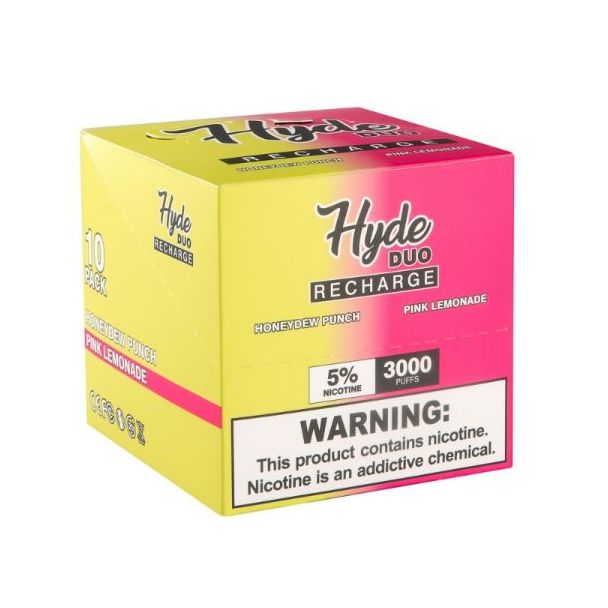 Hyde Duo Recharge Disposable 10 Pack Best Bulk Price!