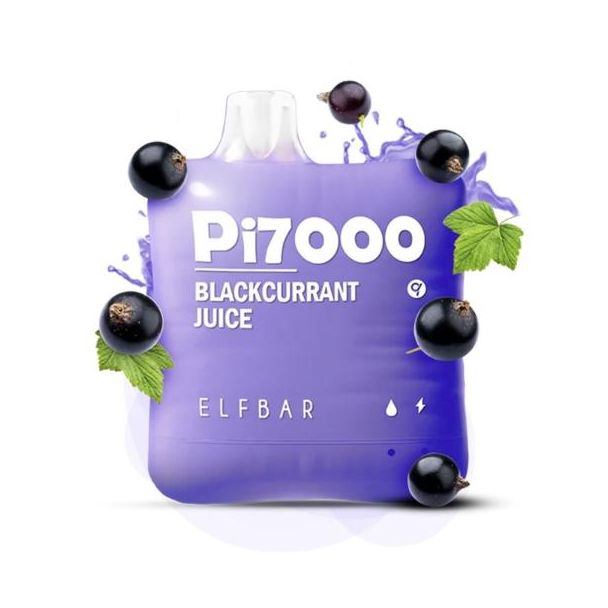 Elf Bar Pi7000 Disposable Black Currant Juice Ejuices Wholesale
