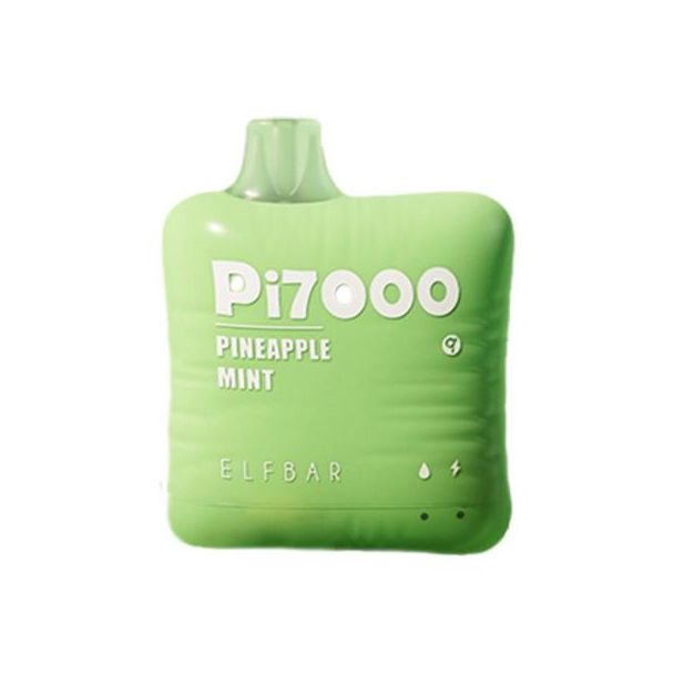 Elf Bar Pi7000 Disposable Pineapple Mint Ejuices Wholesale