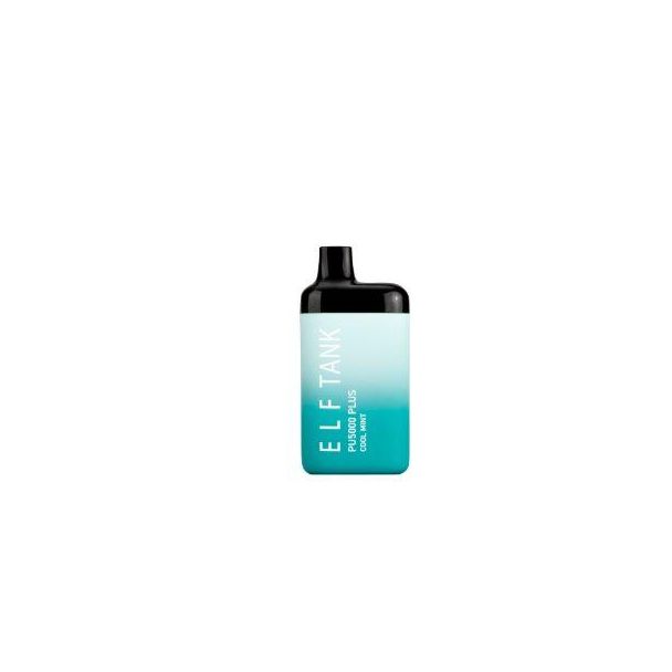 Cool Mint ELF Tank PU5000 Plus Single Disposable Ejuices Wholesale Price!