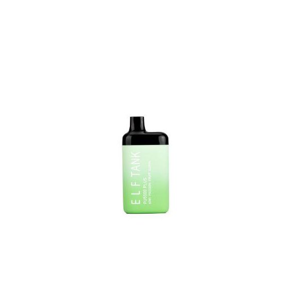 Kiwi Passion Fruit Guava ELF Tank PU5000 Plus Single Disposable Ejuices Wholesale Deal Price!