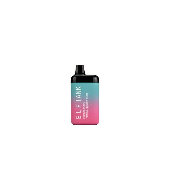 Tropical Blast 3% Elf Tank PU5000 Plus Disposable 10 Pack Bulk Cheap Price!