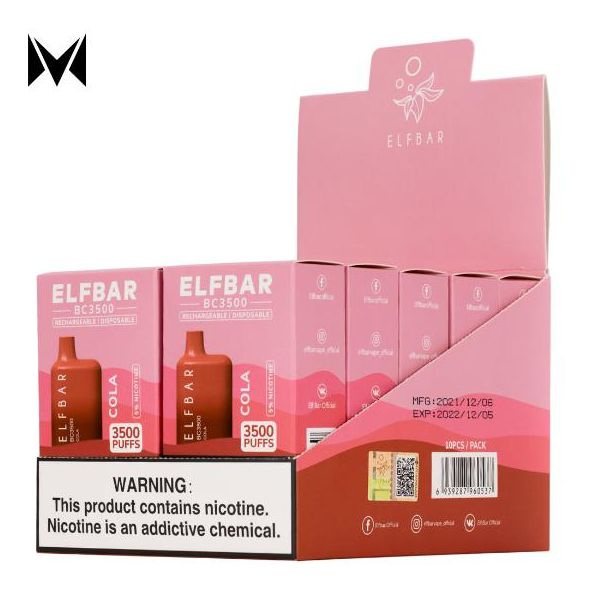 Cola Elf Bar BC3500 Disposable 10-Pack