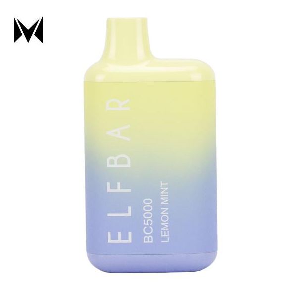 Lemon Mint Elf Bar BC5000 Single Disposable