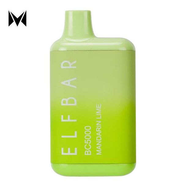 Mandarin Lime Elf Bar BC5000 Single Disposable