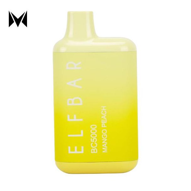 Mango Peach Elf Bar BC5000 Single Disposable