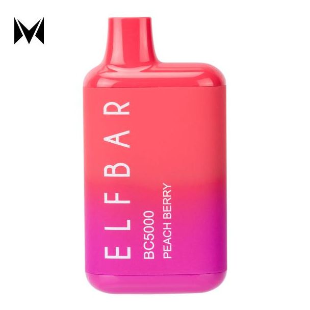 Peach Berry Elf Bar BC5000 Single Disposable