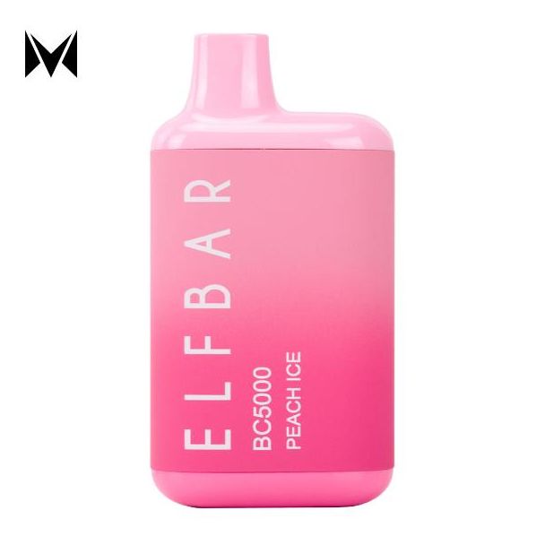Peach Ice Elf Bar BC5000 Single Disposable