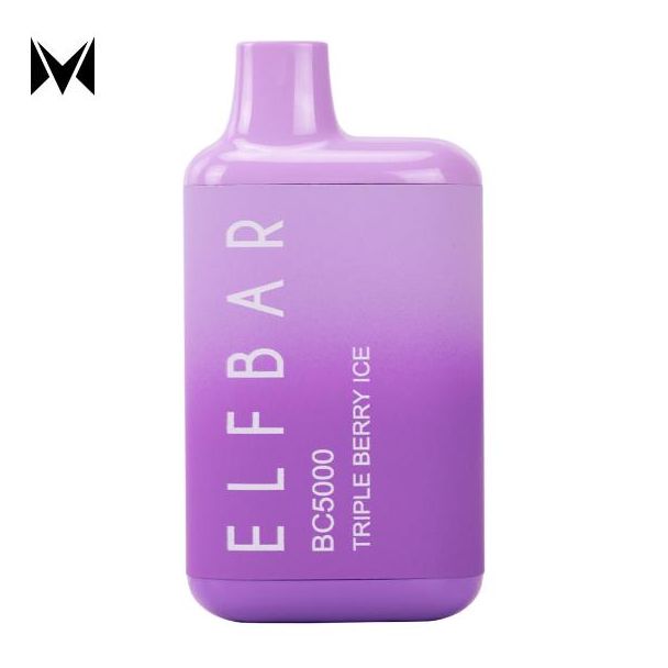 Tripple Berry Ice Elf Bar BC5000 Single Disposable